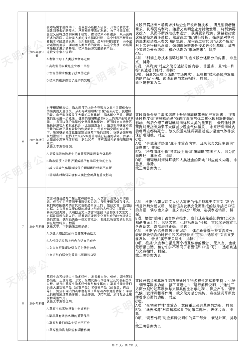 《片段阅读千题册乱序版答案(字体调大)_3539.2027北京定向选调_062027行测刷题-各模块刷题合集pdf版_2027片段阅读千题册_片段阅读千题册（乱序版）_片段阅读千题册乱序版1.0》第3页预览