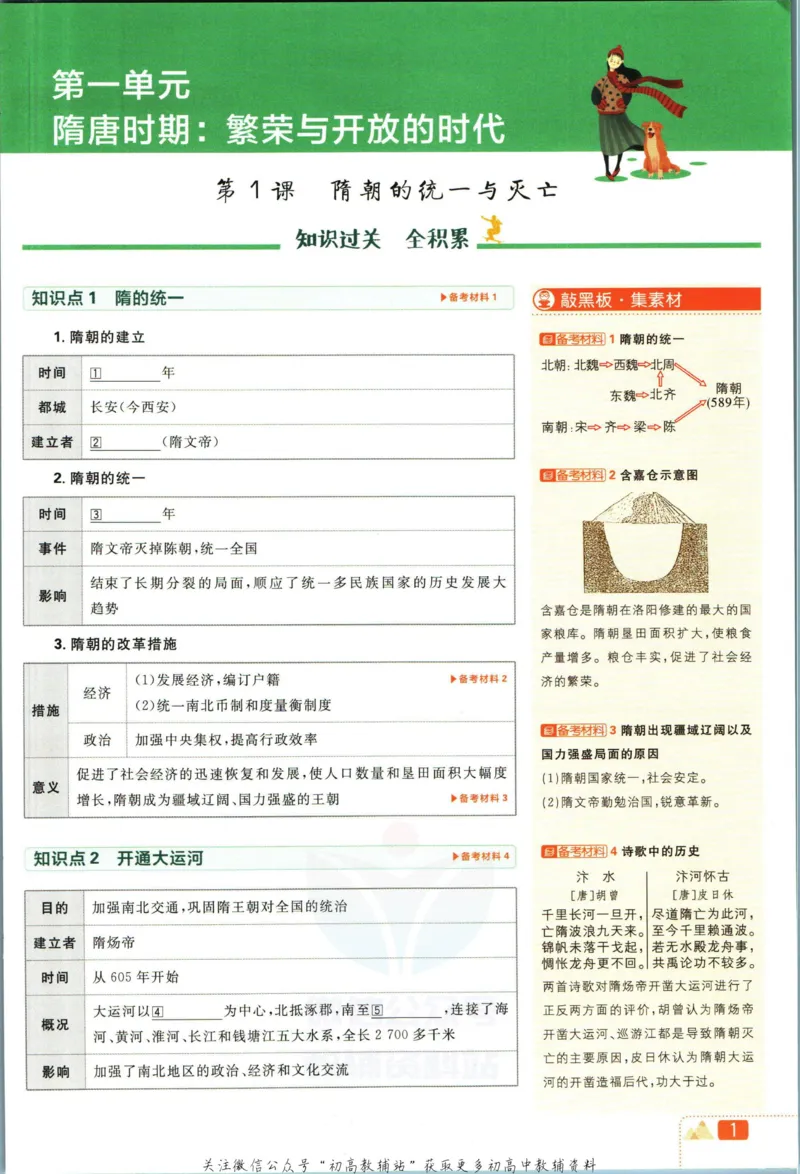 《初中必刷题七年级下册历史人教版狂K重点_2、2025初中必刷题合集_初中必刷题23+24+25上册_2023版》第5页预览