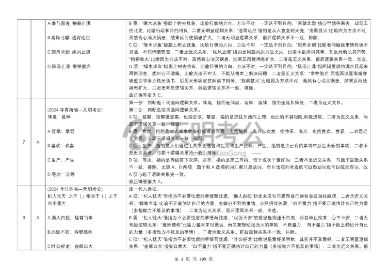 《类比推理顺序（答案5.0）_3539.2027北京定向选调_062027行测刷题-各模块刷题合集pdf版_2027类比推理千题册_（顺序版）类比推理_类比推理顺序版5.0》第5页预览