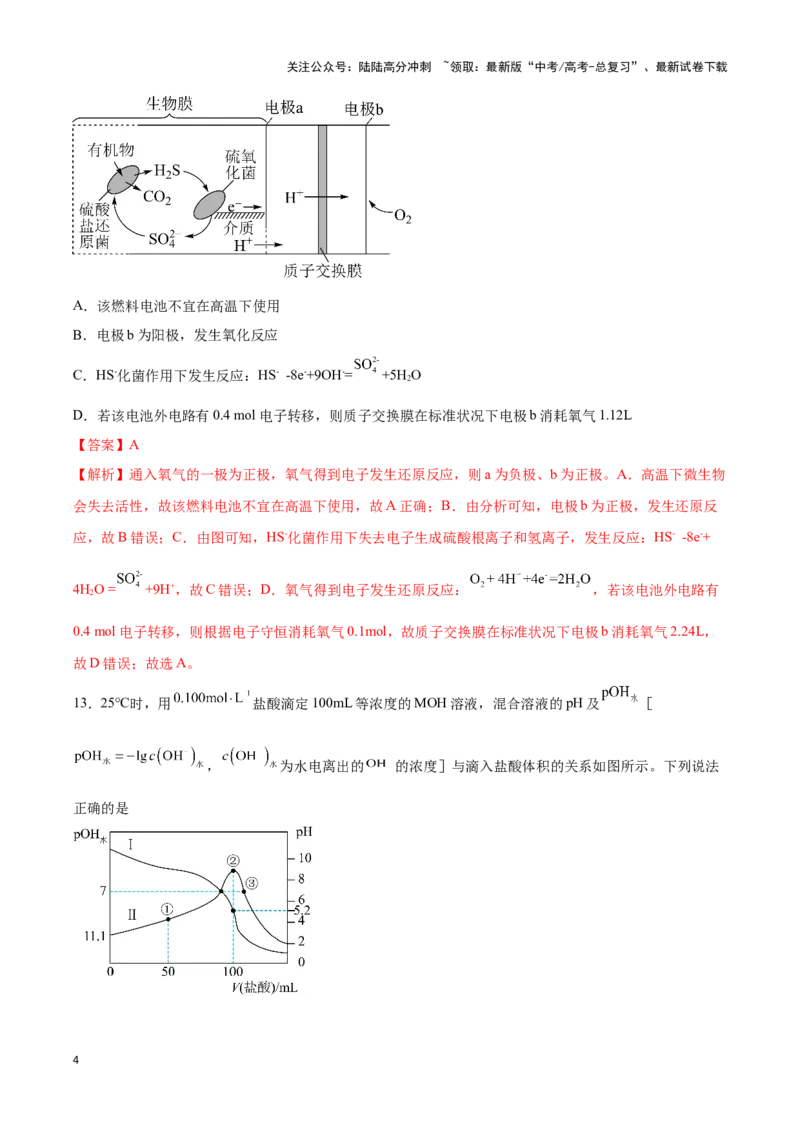 《专练04七道选择题+物质结构与性质综合题-（解析版）_05-化学-高考总复习_专项复习_2024年_2023年高考化学考前手感保温训练（全国卷）_资料》第4页预览