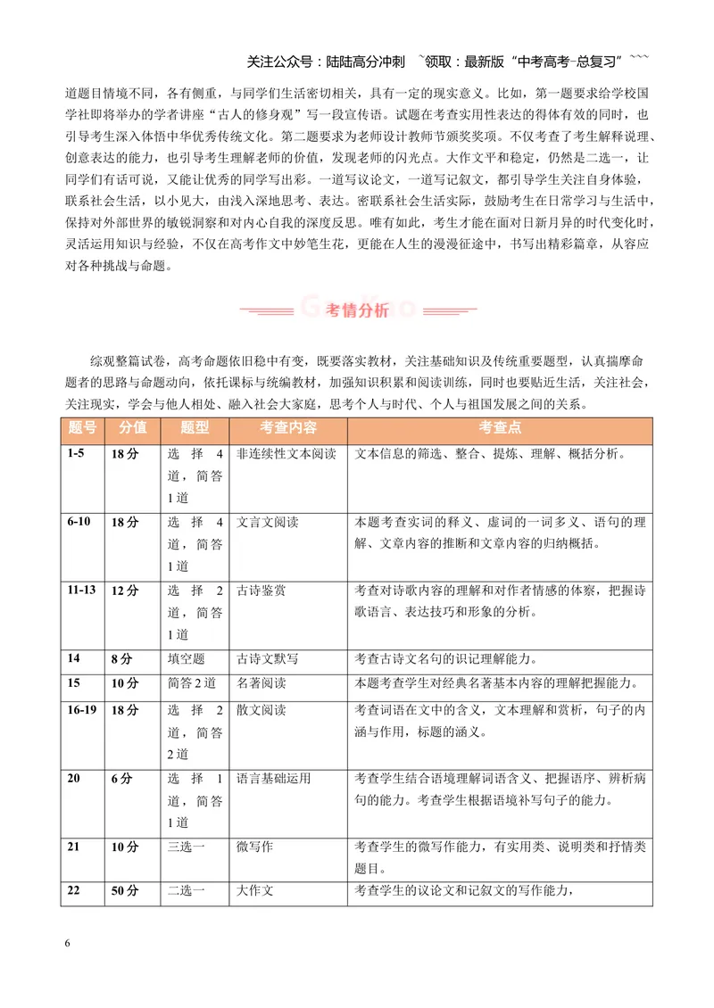 《2025年高考语文真题完全解读（北京卷）（教师版）_专项复习_2026年-语文专项复习_2025年高考语文真题完全解读-G338》第6页预览