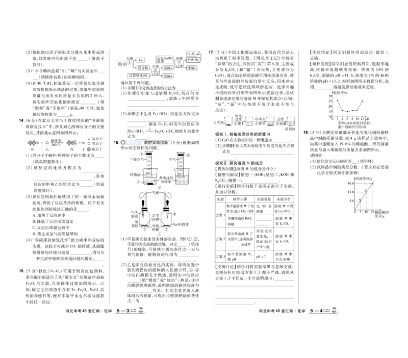 《2026《中考化学45套》河北_12.2026年4月全国各地高考模拟卷_2026版初中金考卷•45套中考试卷汇编系列合集_2026《天星教育•金考卷中考45套汇编》（中考）（河北版）》第10页预览