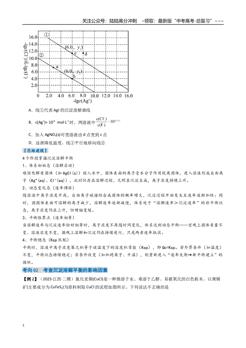 《专题04沉淀溶解平衡（高效培优讲义）（学生版）_05-化学-高考总复习_一轮复习_2026年-化学高考一轮复习_2026年高考化学一轮复习考点精讲精练（新高考通用）-G58_2026版》第5页预览