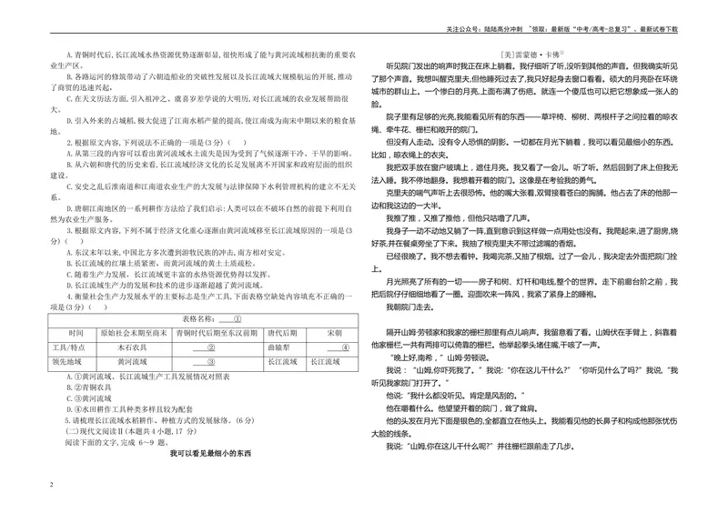 《2024届八省八校T8联考高三第二次学业质量评价语文试题B4_专项复习_2024年_2024年高考语文备考各省市模拟试卷彩色批注解析宝鉴专题_资料》第2页预览