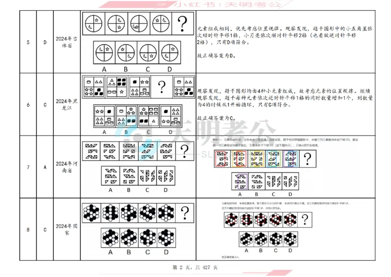 《（答案）图形推理千题册顺序版_3539.2027北京定向选调_062027行测刷题-各模块刷题合集pdf版_2027图形推理千题册_（顺序版）图形推理_图推千题册顺序版3.0》第5页预览