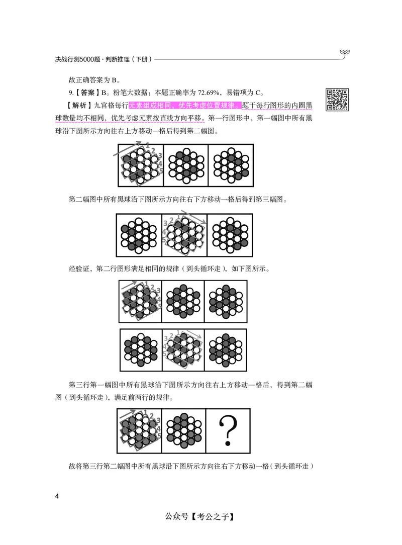 《决战行测5000题（判断推理）（下册）2025版_3539.2027北京定向选调_062027行测刷题-各模块刷题合集pdf版_26某笔行测5000题＋申论100题_3.2025年6月版行测5000题》第10页预览