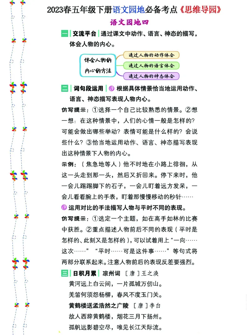 《2023春五年级下册语文《语文园地》必备考点—思维导图_小学1-6年级全科全套_1-6年级全科下册_五年级_五年级下语文_语文核心考点》第3页预览