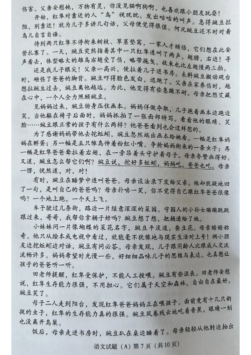 《2023山东潍坊语文试卷+答案(PDF版)_12.2026年4月全国各地高考模拟卷_2026版初中金考卷•45套中考试卷汇编系列合集_全国版中考真题(1)_各省市《历年中考真题》2013-2024(10)_18山东省各市卷》第7页预览