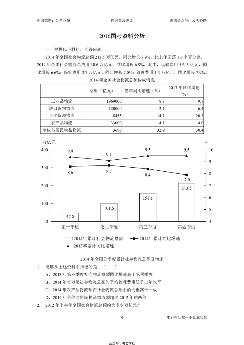 《刷题组02——资料分析套题（上）（2027）_3539.2027北京定向选调_062027行测刷题-各模块刷题合集pdf版_2027齐麟数资刷题集》第9页预览