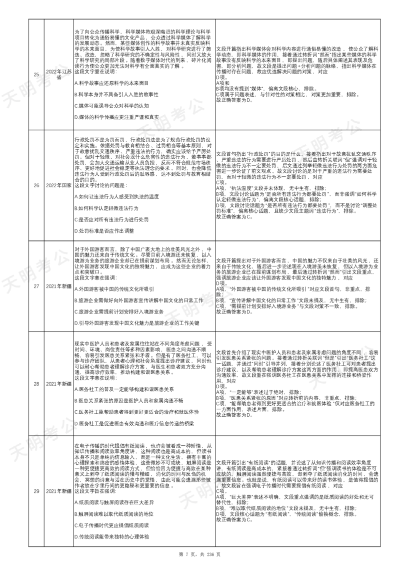 《片段阅读千题册顺序版答案_3539.2027北京定向选调_062027行测刷题-各模块刷题合集pdf版_2027片段阅读千题册_片段阅读千题册（顺序版）_片段阅读千题册顺序版1.0》第9页预览