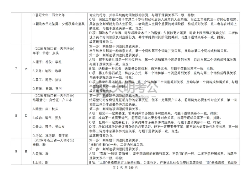 《（乱序版答案6.0）类比推理千题册_3539.2027北京定向选调_062027行测刷题-各模块刷题合集pdf版_2027类比推理千题册_（乱序版）类比推理_类比推理乱序版6.0》第4页预览
