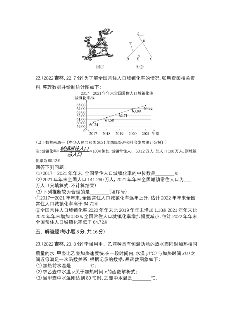 《2022吉林数学试卷+答案+解析(word整理版)_12.2026年4月全国各地高考模拟卷_2026版初中金考卷•45套中考试卷汇编系列合集_全国版中考真题(1)_各省市《历年中考真题》2013-2024(10)_吉林》第5页预览