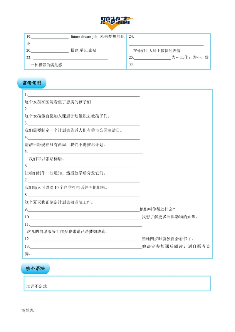 《Unit2SectionA（单元知识清单）学生版_初中全科《知识梳理》打包下载_2025春《名师总结知识点》下册_英语_八年级》第2页预览