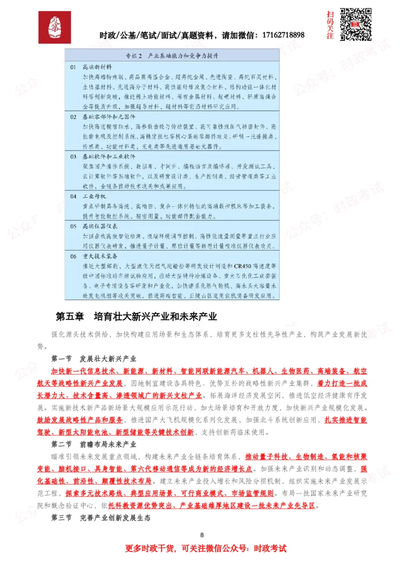 《十五五规划纲要（全文+划重点）_3539.2027北京定向选调_10全国时政（按月更新）_全国时政五个包2608_重要考点包_十五五规划》第8页预览