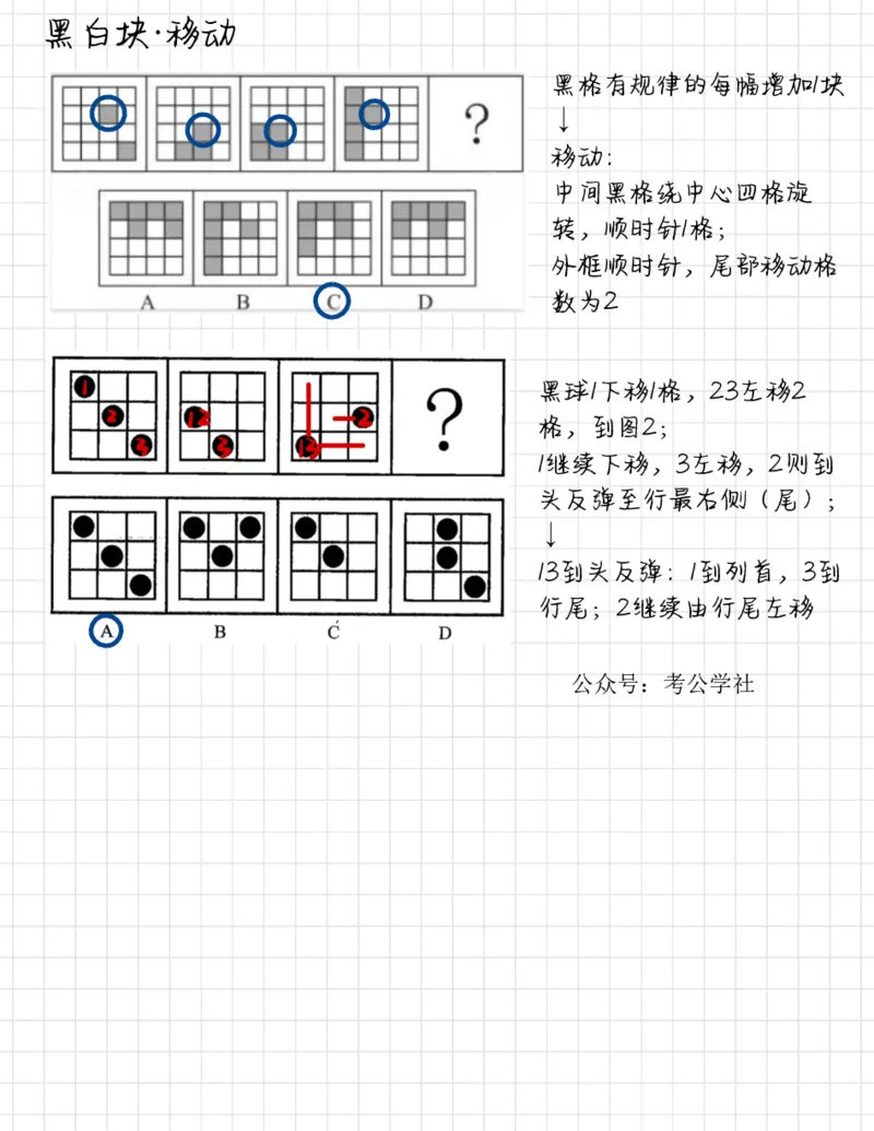 《图形推理118页笔记彩色版_3539.2027北京定向选调_052027行测资料（名师笔记+技巧+必考点）_10判断推理）专项资料》第8页预览