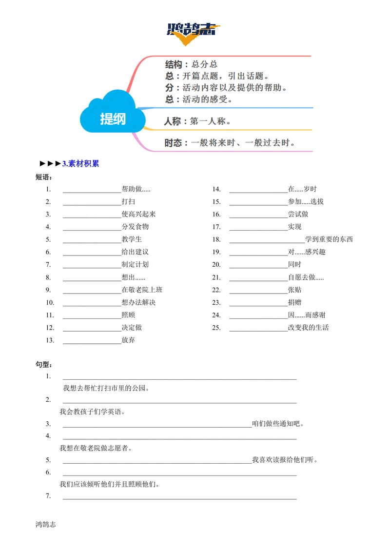 《Unit2SectionB（单元知识清单）学生版_初中全科《知识梳理》打包下载_2025春《名师总结知识点》下册_英语_八年级》第8页预览