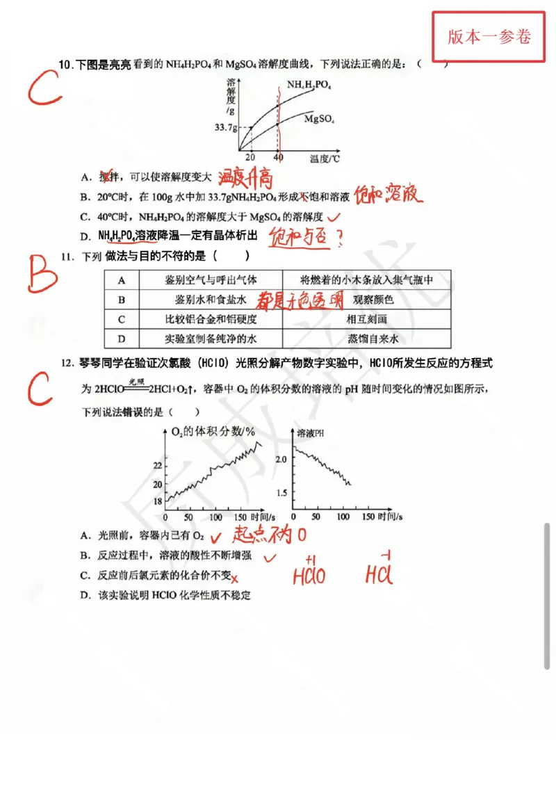 《2023广东深圳化学试卷(PDF版)_12.2026年4月全国各地高考模拟卷_2026版初中金考卷•45套中考试卷汇编系列合集_全国版中考真题(1)_各省市《历年中考真题》2013-2024(10)_12广东地区试卷》第3页预览