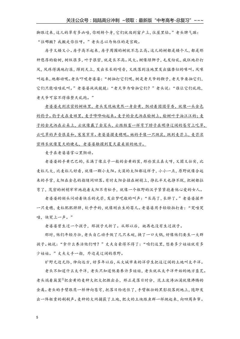 《2021年浙江省高考语文（原卷版）_专项复习_2026年-语文专项复习_2008年-2025年语文高考真题_2008-2020年高考_地方卷_浙江高考语文08-21_A4word版》第5页预览