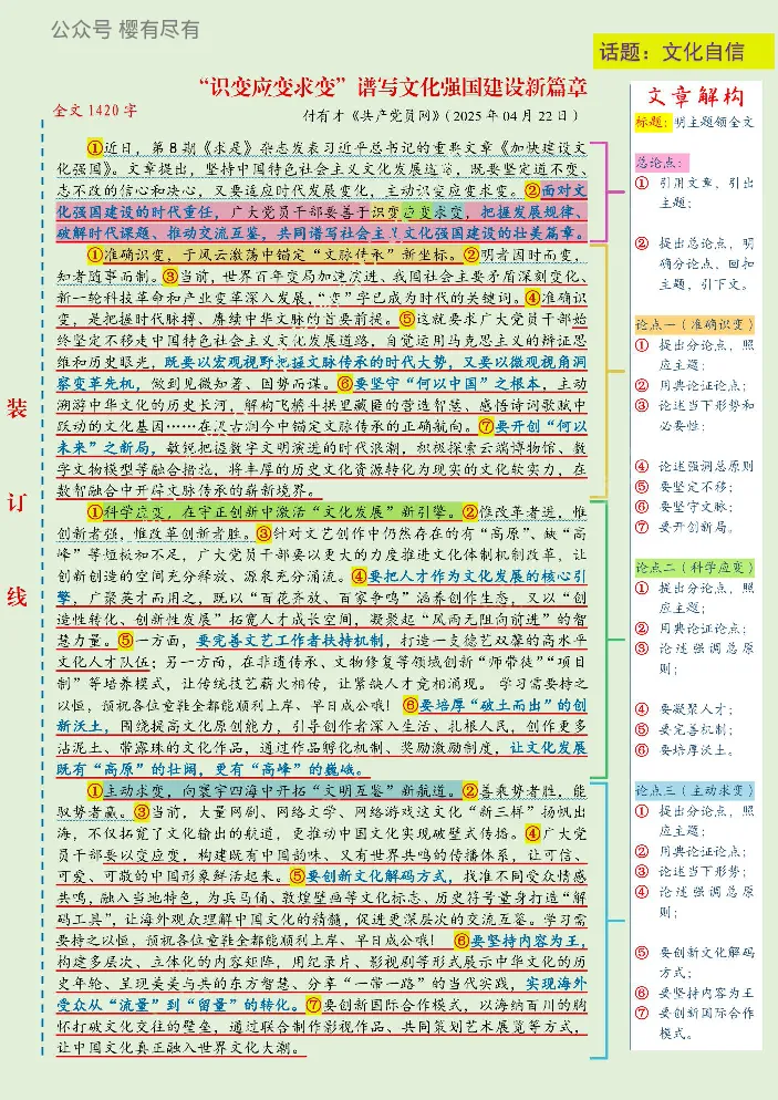 《人民日报范文精讲（2025.5月版）_3539.2027北京定向选调_072027申论资料（三色笔记+万能模版+高分指南)_17、人民日报范文精讲》第6页预览
