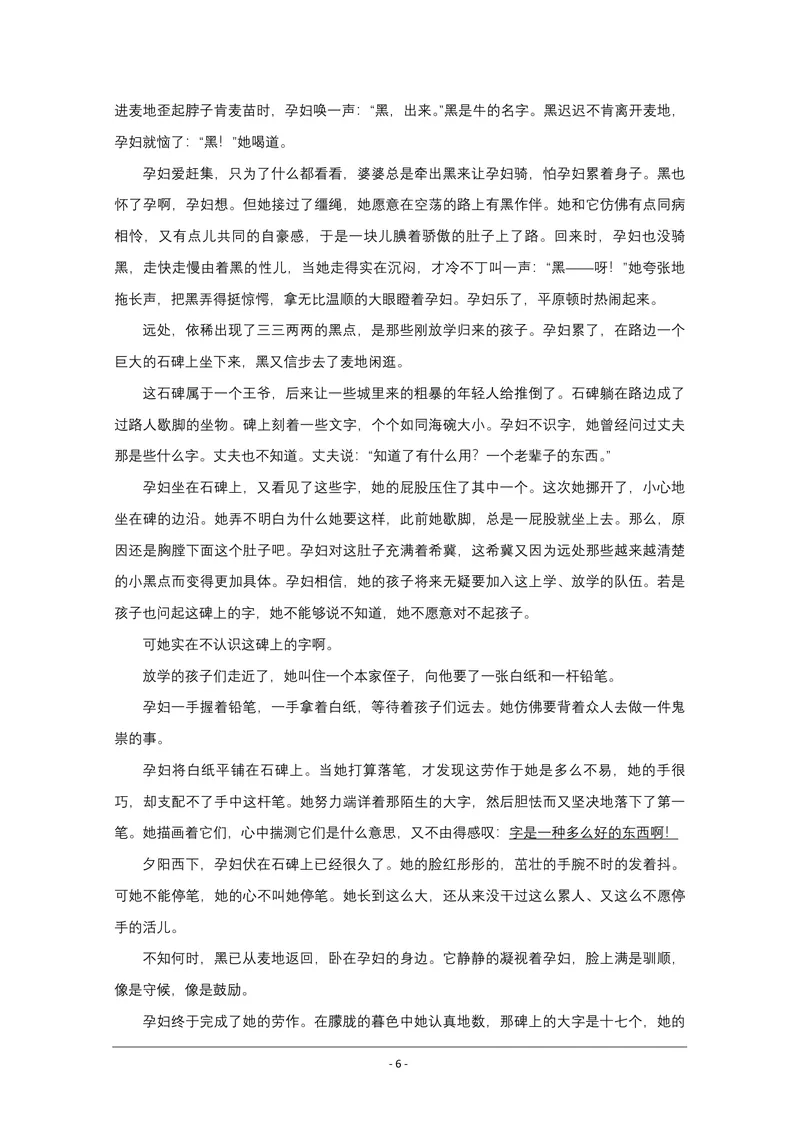《2009年海南高考语文试题及答案_专项复习_2026年-语文专项复习_2008年-2025年语文高考真题_2008-2020年高考_地方卷_海南高考语文08-21_A4word版_PDF版（赠送）》第6页预览