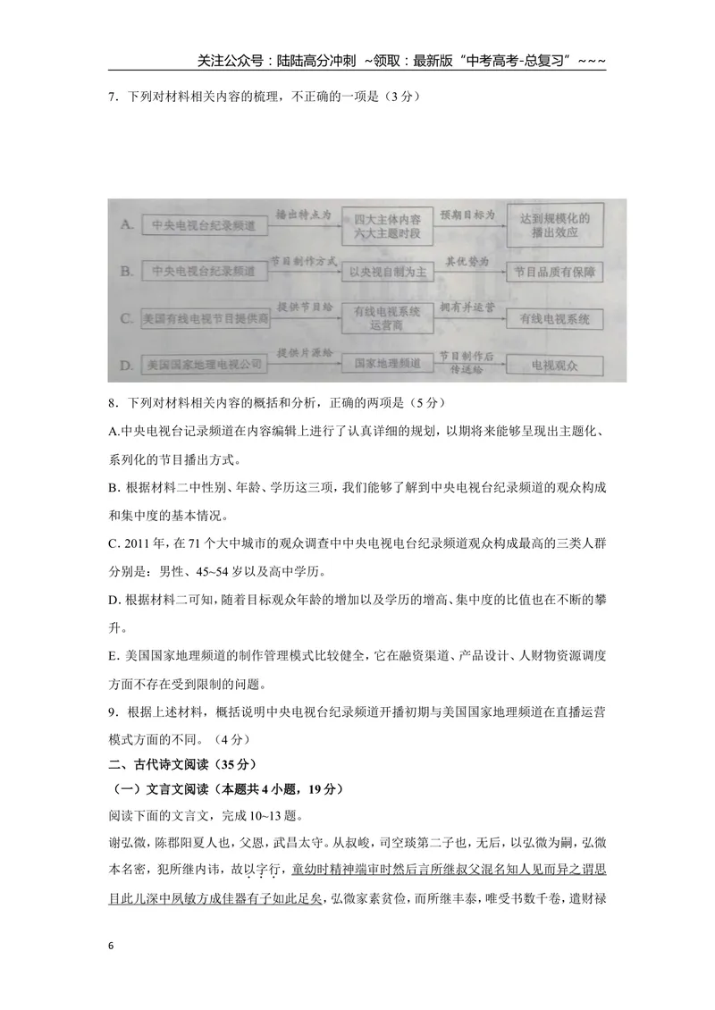《2017年福建省高考语文试题(含答案)_专项复习_2026年-语文专项复习_2008年-2025年语文高考真题_2008-2020年高考_地方卷_福建高考语文08-20》第6页预览