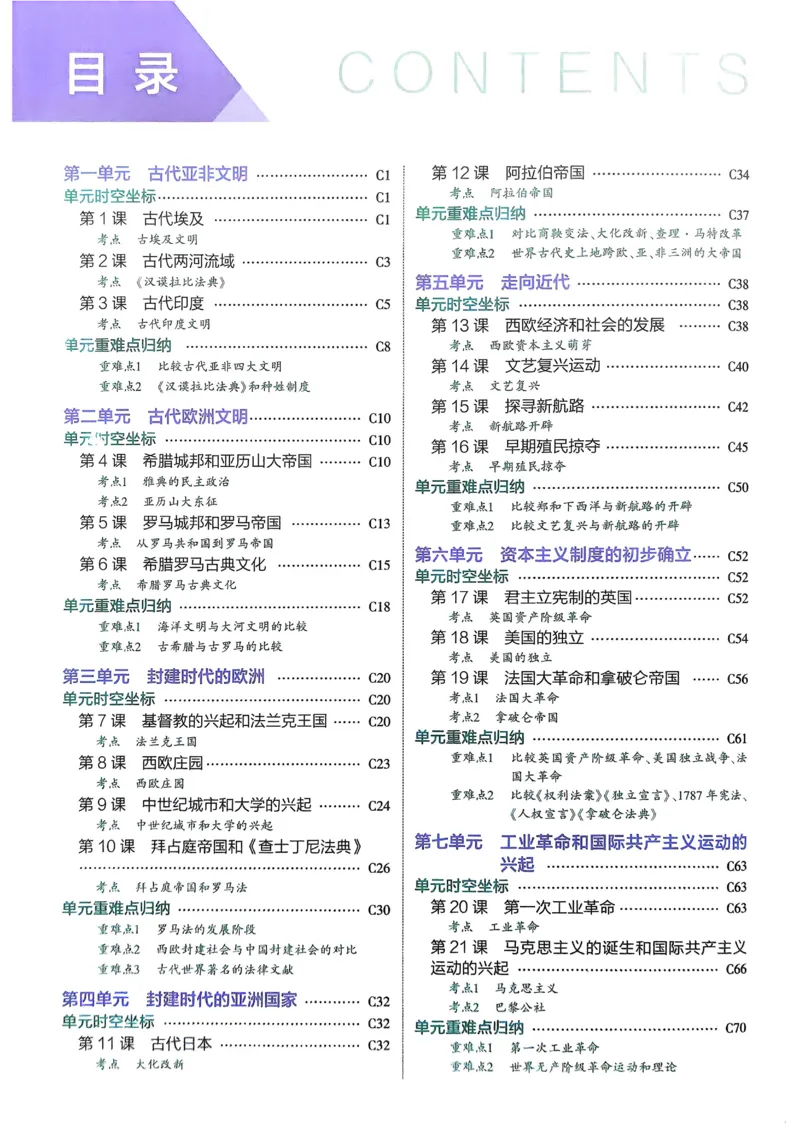 《2026《初中53同步》历史九上吃透重难点_2026版初中《5年中考3年模拟》7-9上册_2026版初中《5年中考3年模拟》9年级上册（语数外理化历道）(人教+北师)》第2页预览