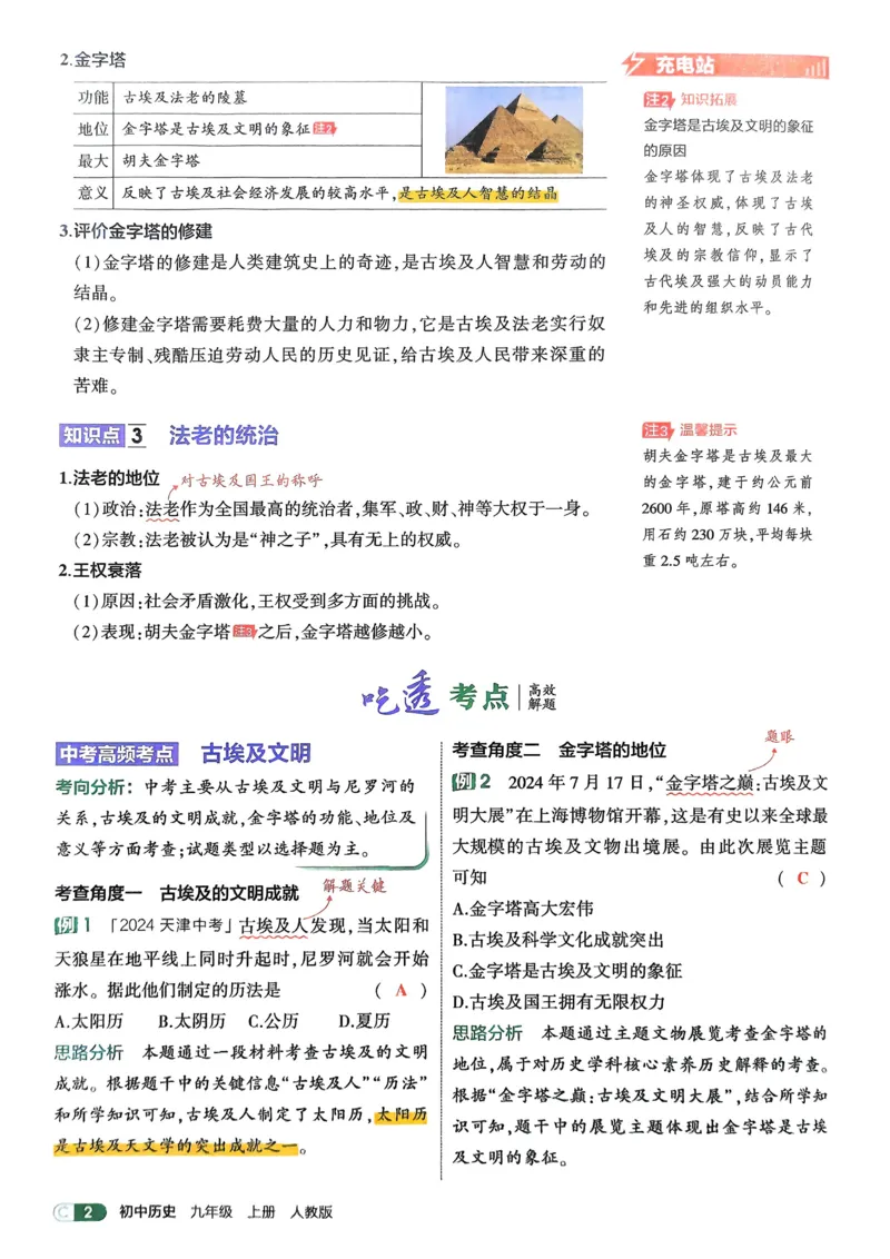 《2026《初中53同步》历史九上吃透重难点_2026版初中《5年中考3年模拟》7-9上册_2026版初中《5年中考3年模拟》9年级上册（语数外理化历道）(人教+北师)》第4页预览