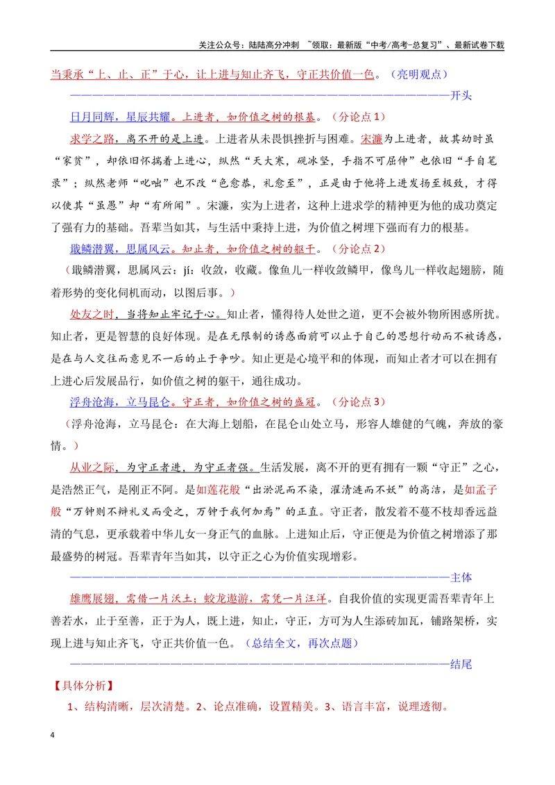 《8.1结尾方法-（全国通用）_专项复习_2025年_2025年新版高考语文满分作文优秀技巧热点素材万能模板_资料》第4页预览