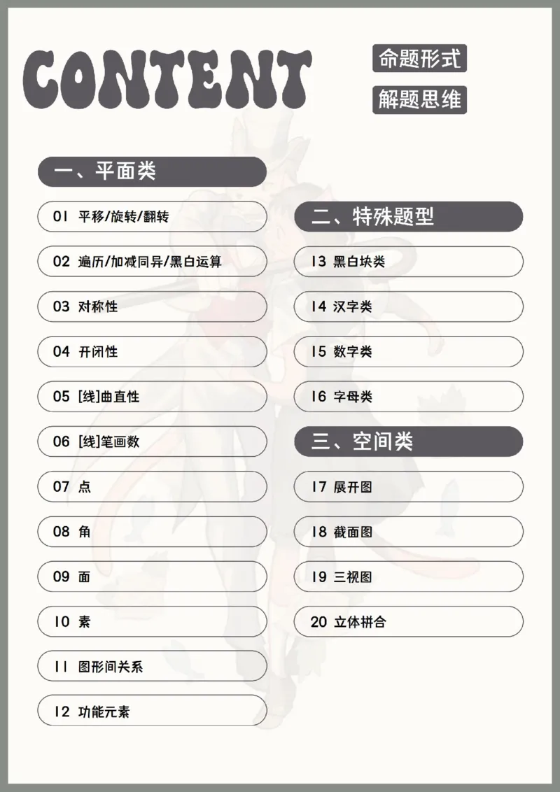 《花生图形推理笔记_3539.2027北京定向选调_052027行测资料（名师笔记+技巧+必考点）_03花生行测笔记Q版无水印》第2页预览