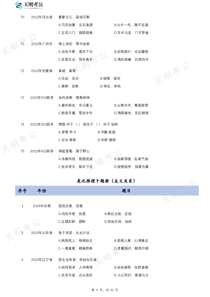 《类比推理顺序题目_3539.2027北京定向选调_062027行测刷题-各模块刷题合集pdf版_2027类比推理千题册_（顺序版）类比推理_类比推理2.0》第10页预览