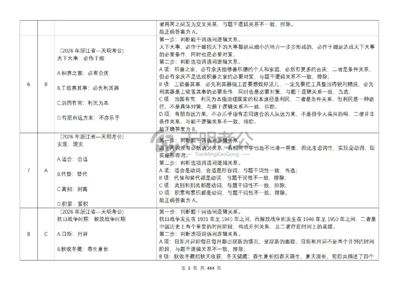 《（乱序版答案7.0）类比推理千题册_3539.2027北京定向选调_062027行测刷题-各模块刷题合集pdf版_2027类比推理千题册_（乱序版）类比推理_类比推理乱序版7.0》第4页预览