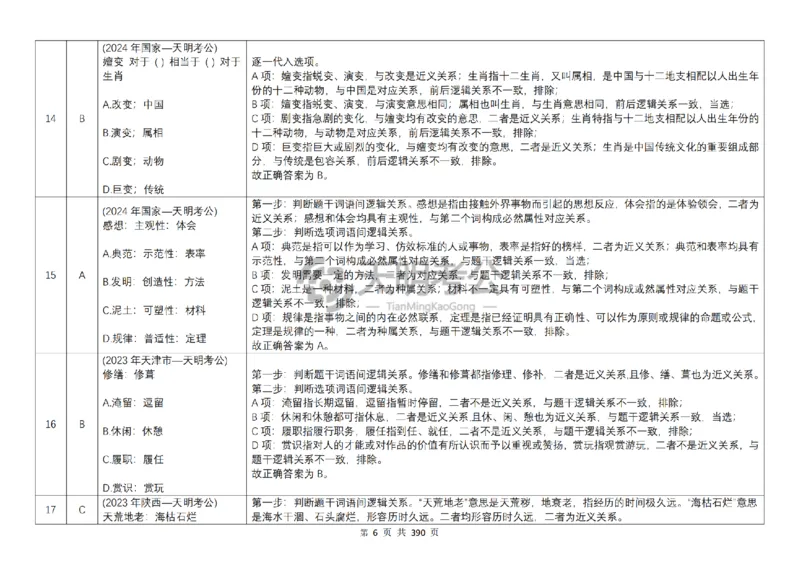 《（顺序版答案6.0）类比推理千题册_3539.2027北京定向选调_062027行测刷题-各模块刷题合集pdf版_2027类比推理千题册_（顺序版）类比推理_类比推理顺序版6.0》第8页预览