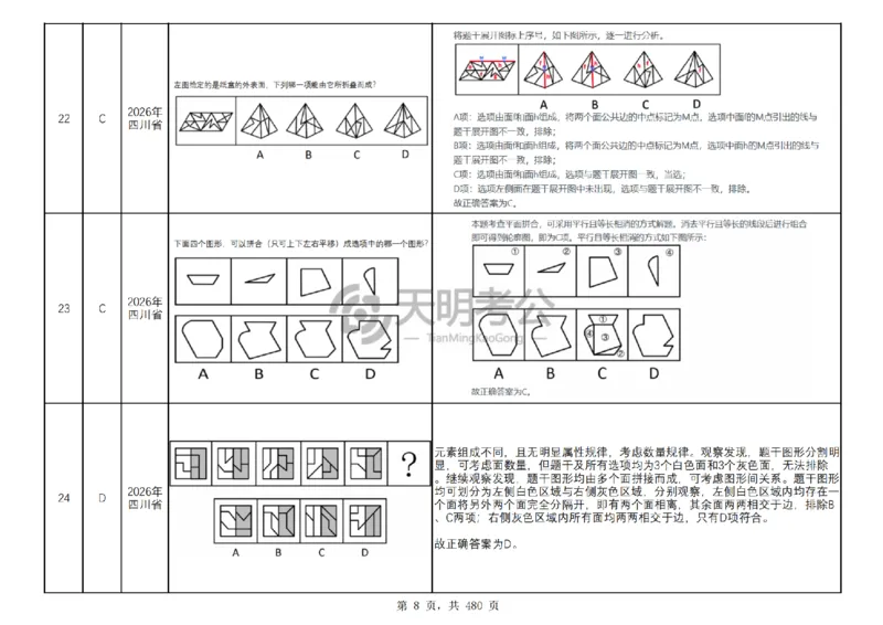 《图形推理千题册6.0（新增答案）_3539.2027北京定向选调_062027行测刷题-各模块刷题合集pdf版_2027图形推理千题册_图推千题册6.0新增》第9页预览