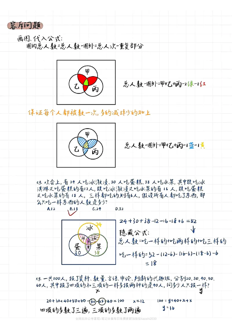 《花生十三数量关系精品总结笔记_3539.2027北京定向选调_052027行测资料（名师笔记+技巧+必考点）_11数量关系专项资料》第6页预览