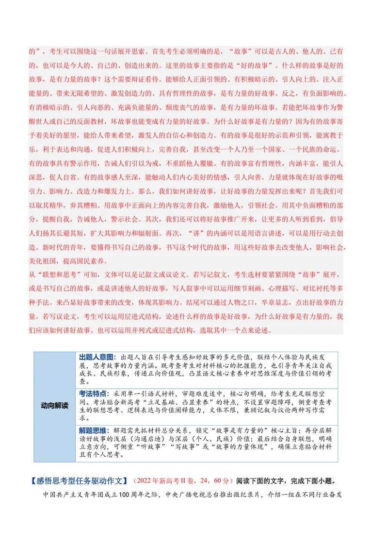 《专题01新材料作文审题立意（复习讲义）（全国通用）（教师版）_二轮复习_2026年-语文二轮复习_2026年高考语文二轮复习课件+讲义+练习（新高考通用）-G92_2026版》第6页预览