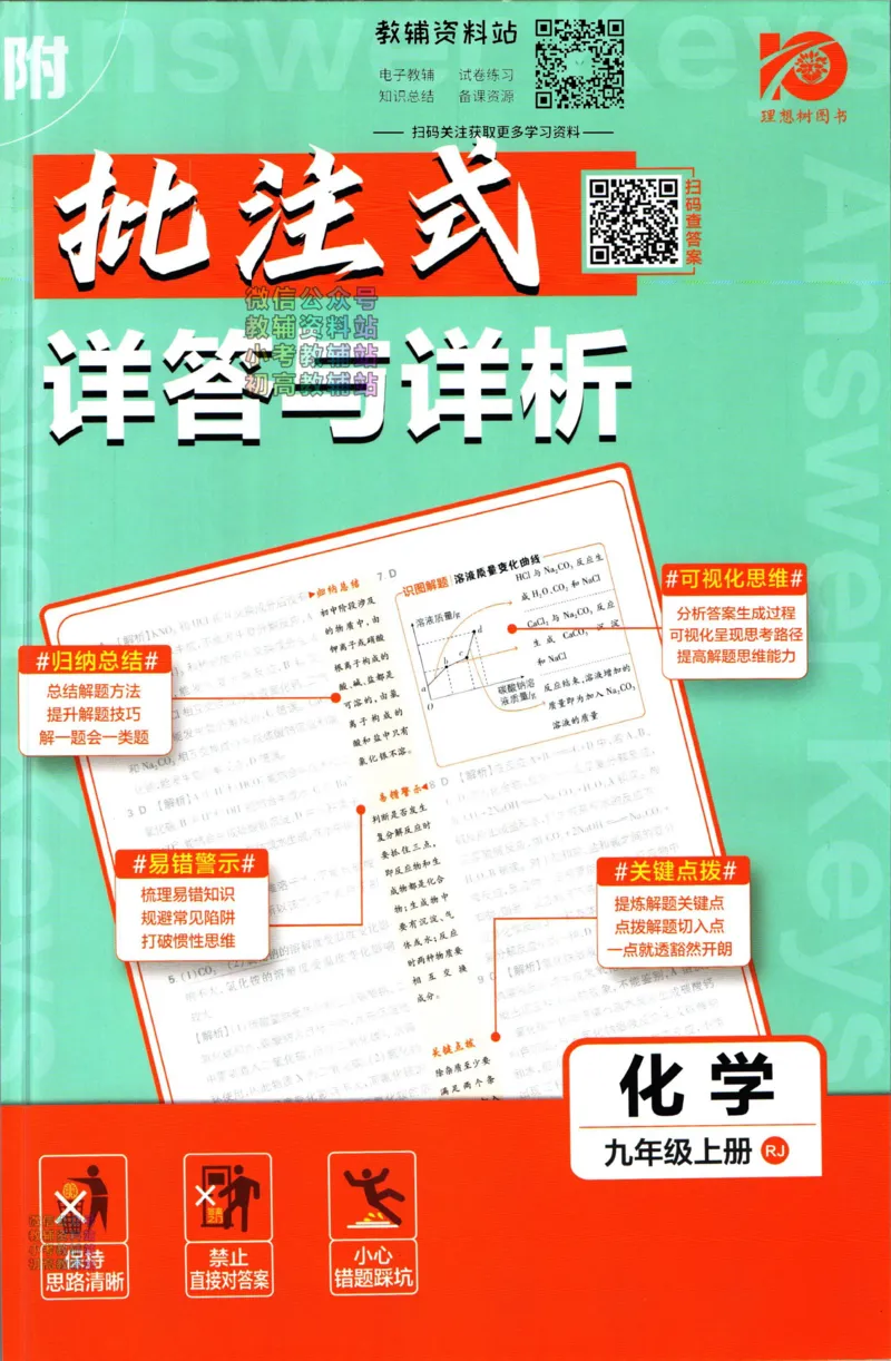 《初中必刷题九年级上册化学人教版答案_2、2025初中必刷题合集_初中必刷题23+24+25上册_2024版（部分上册）》第1页预览