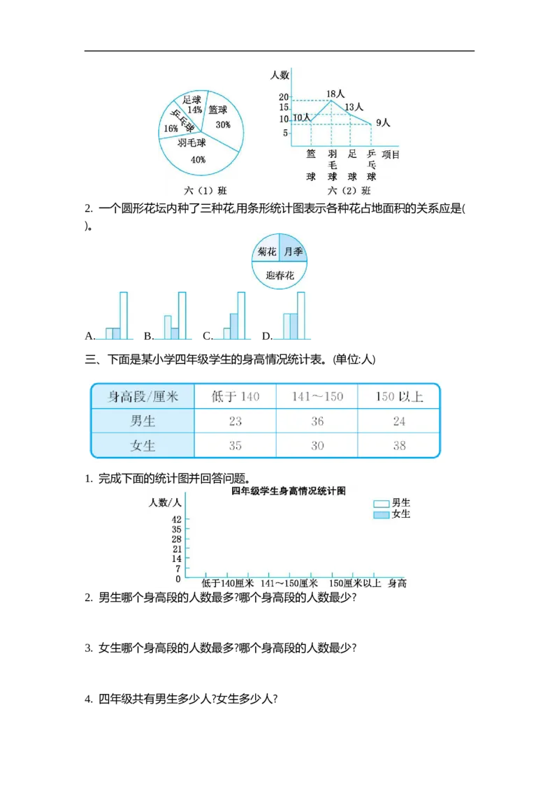《六（上）北师大数学第五单元测试卷.2_小学1-6年级全科全套_1-6年级全科上册_六年级_数学_六年级数学上北师大版_北师大数学六上单元测试》第2页预览