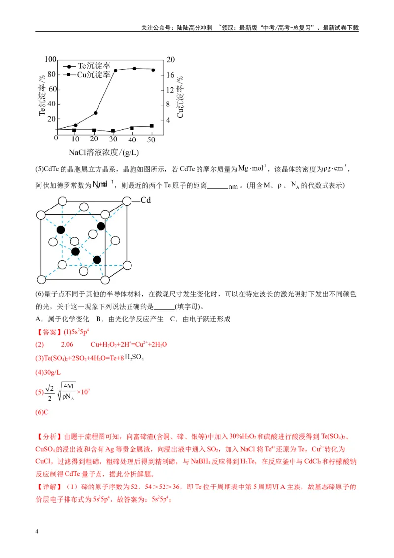 《专题08工艺流程综合题（解析版）_05-化学-高考总复习_专项复习_2025年_2024年高考三模试题分类汇编化学全国通用》第4页预览