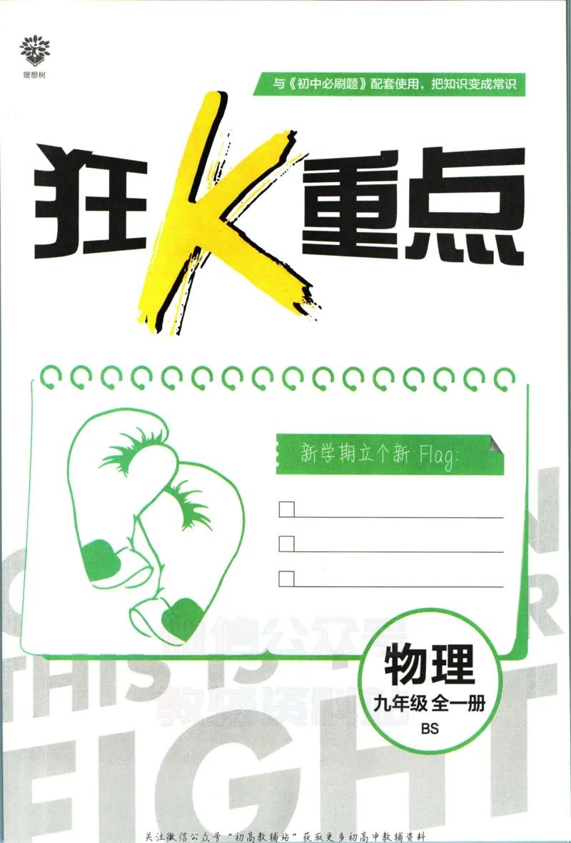 《初中必刷题九年级全册物理北师版狂k重点_2、2025初中必刷题合集_初中必刷题23+24+25上册_2023版》第3页预览