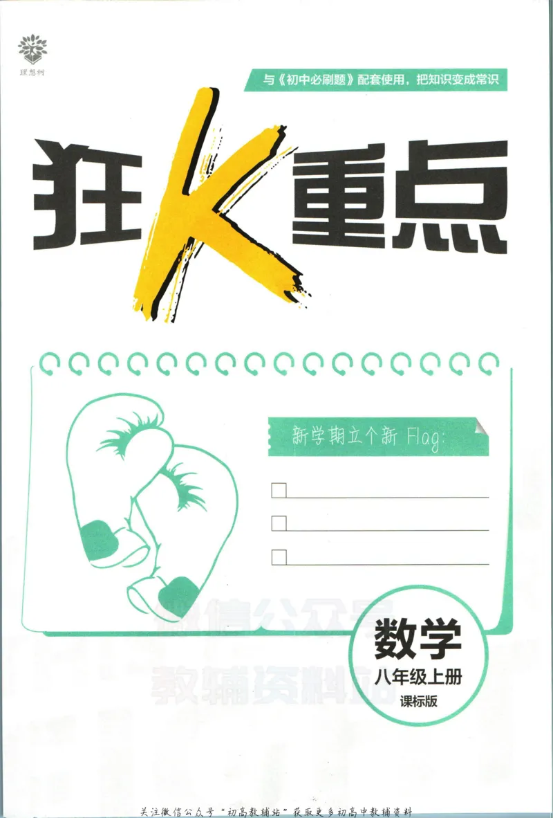 《初中必刷题八年级上册数学苏科版狂k重点_2、2025初中必刷题合集_初中必刷题23+24+25上册_2023版》第3页预览