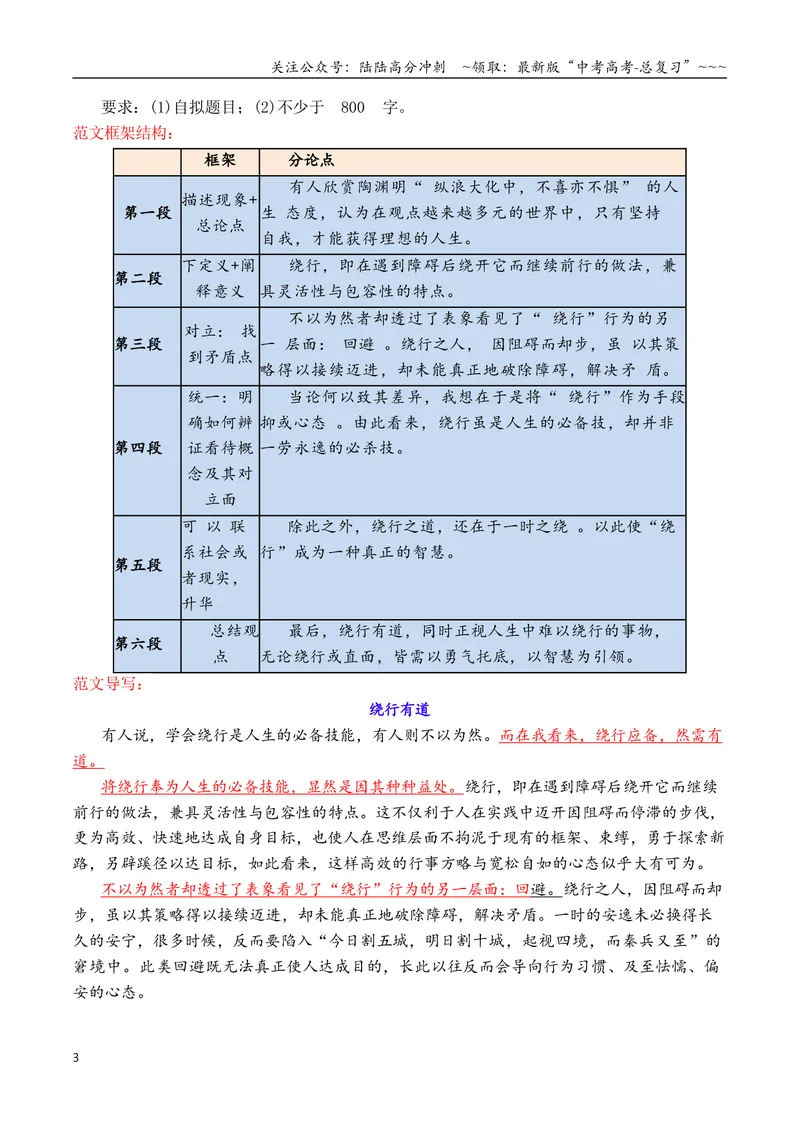 《专题042026一元思辨性（单概念）作文结构建模写作指导及精选汇编_专项复习_2026年-语文专项复习_2026年高考语文议论文写作秘籍-G391_资料》第3页预览