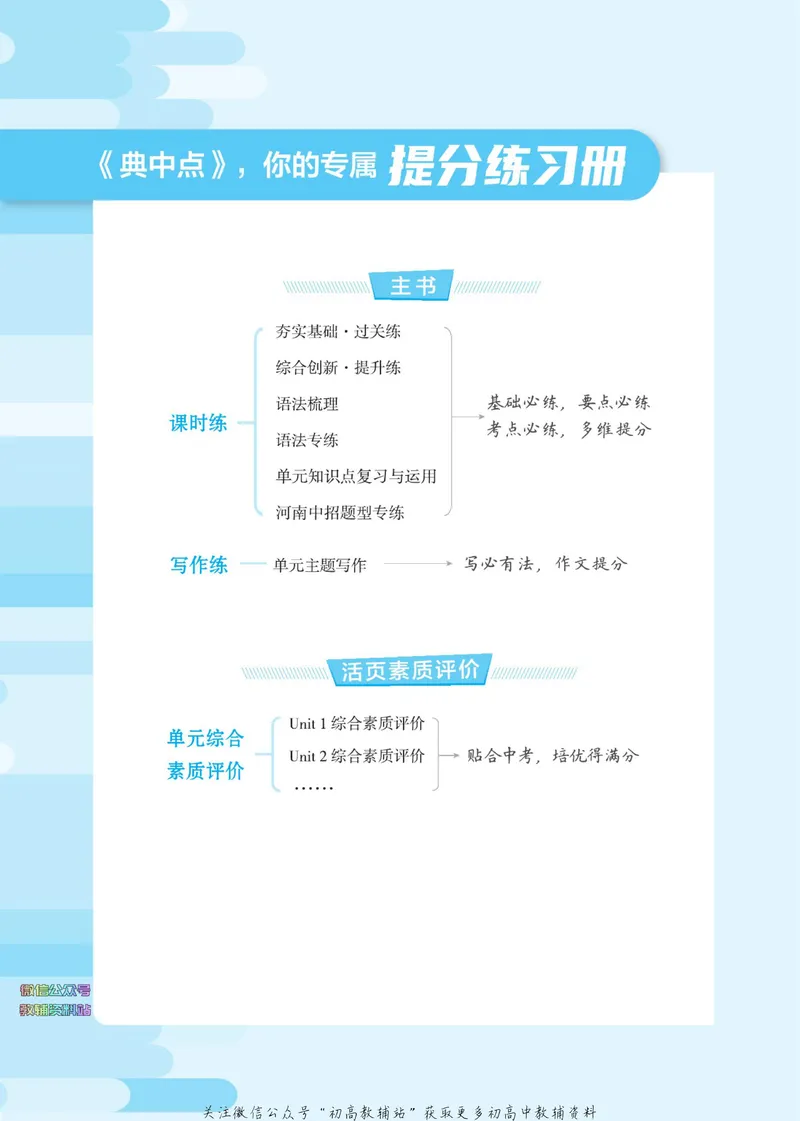 《典中点七年级下册英语人教版河南专版_初中7-9年级上下册《典中点》》第4页预览