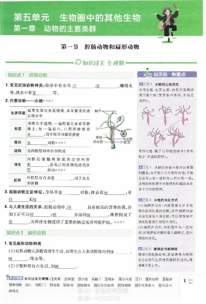 《初中必刷题八年级上册生物人教版狂K重点_2、2025初中必刷题合集_初中必刷题23+24+25上册_2024版（部分上册）》第2页预览