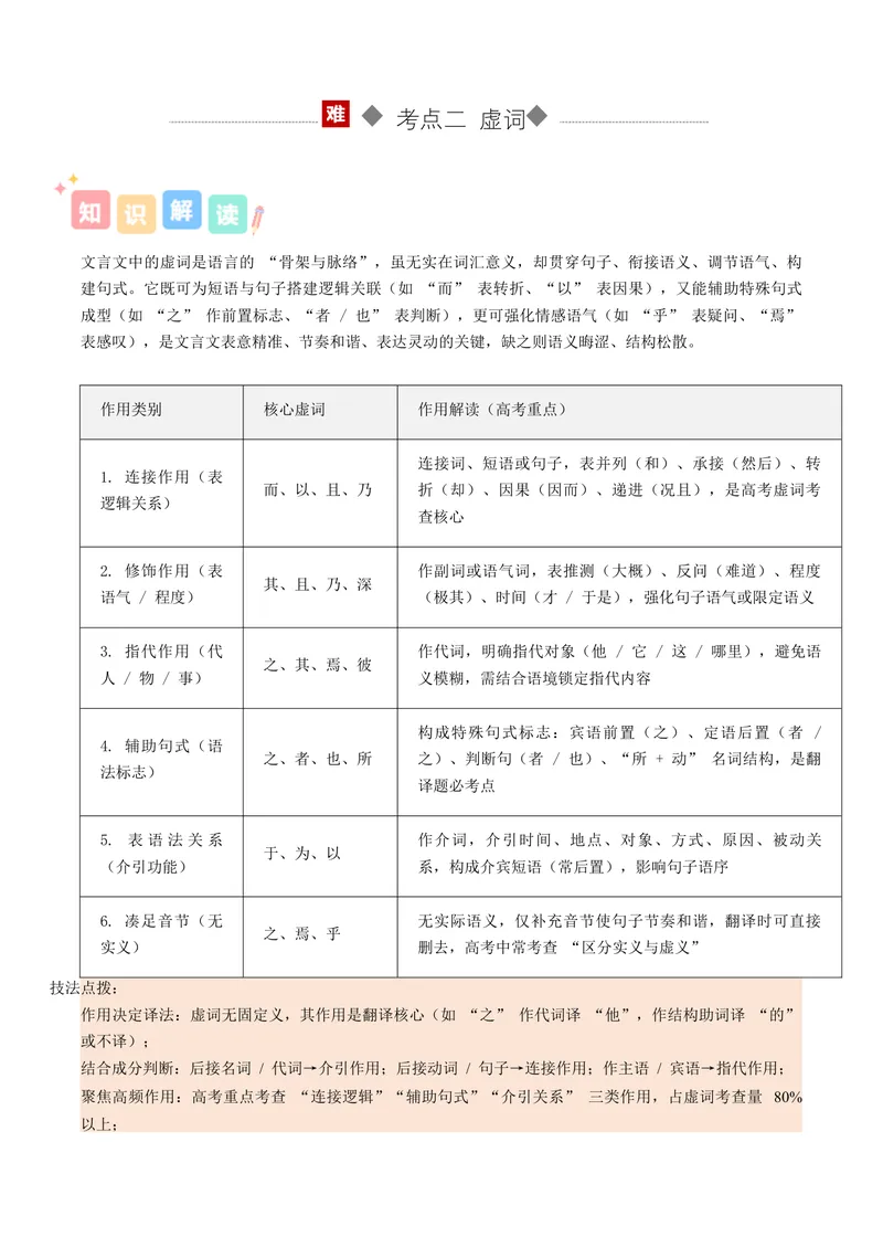 《专题04文言文翻译（讲义）（全国通用）（教师版）(1)_二轮复习_2026年-语文二轮复习_12026年高考语文二轮复习古诗文阅读（全国通用）》第7页预览