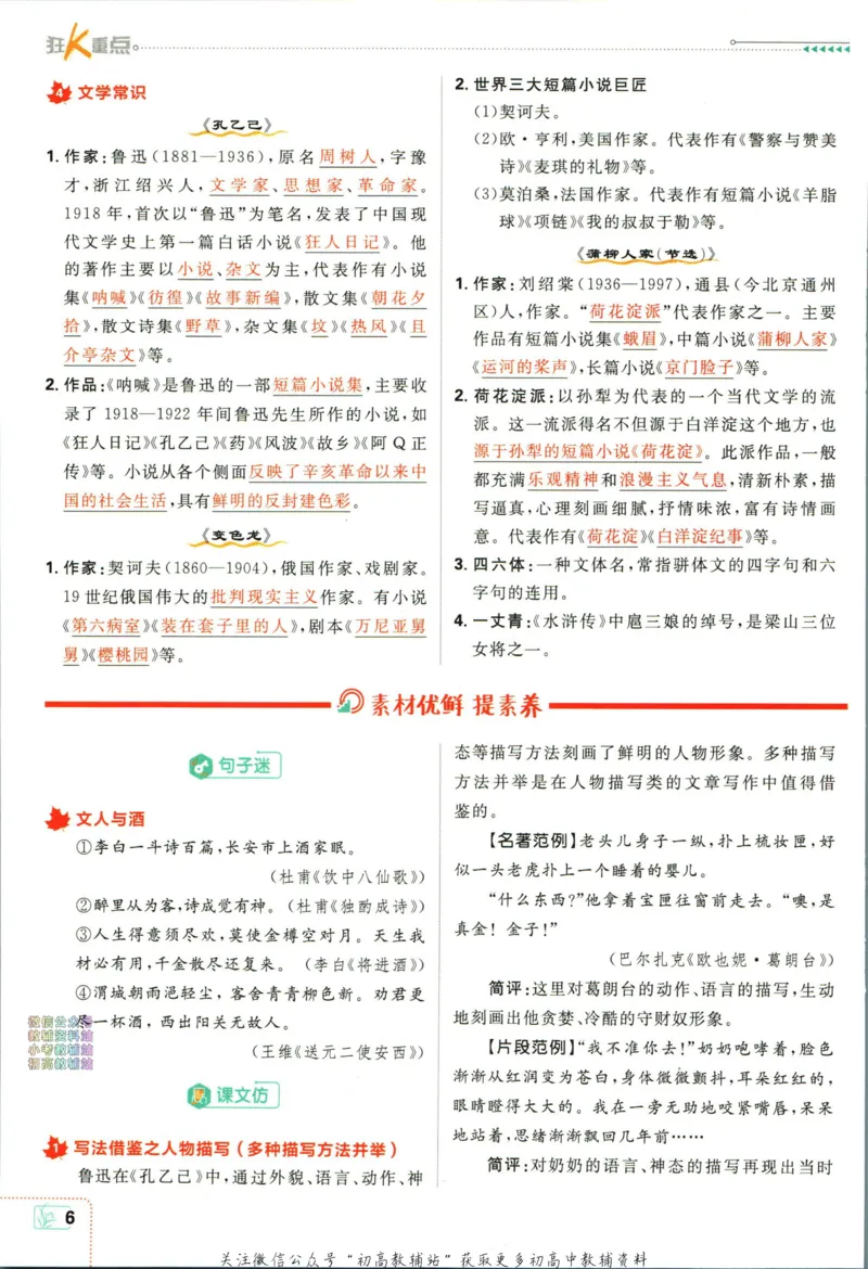 《初中必刷题九年级下册语文人教版狂k重点_2、2025初中必刷题合集_初中必刷题23+24+25上册_24初中必刷题上册+下册全_可信网络等多个文件_2024版-下册_9年级下册_011.24-9下语文人教版》第10页预览
