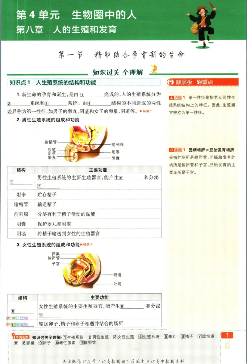 《初中必刷题七年级下册生物苏教版狂k重点_2、2025初中必刷题合集_初中必刷题23+24+25上册_2023版》第5页预览