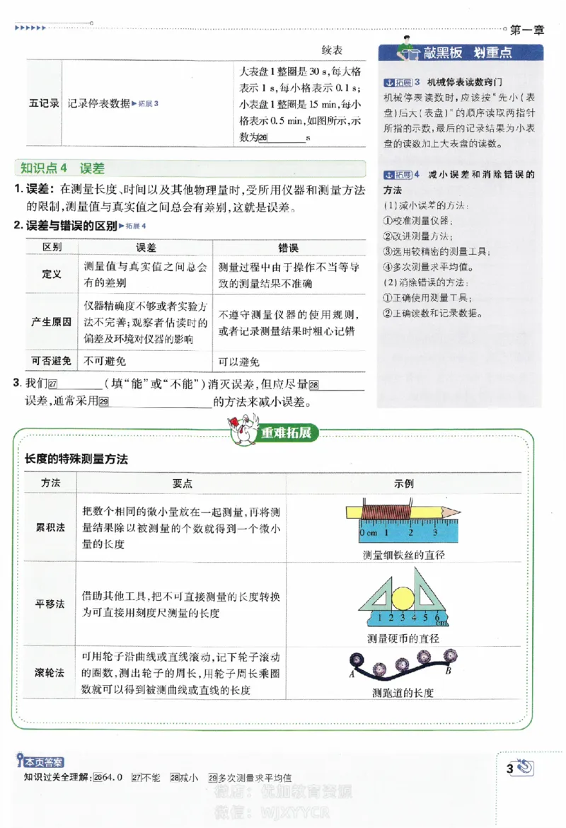 《初中必刷题八年级上册物理人教版狂K重点_2、2025初中必刷题合集_初中必刷题23+24+25上册_2024版（部分上册）》第4页预览