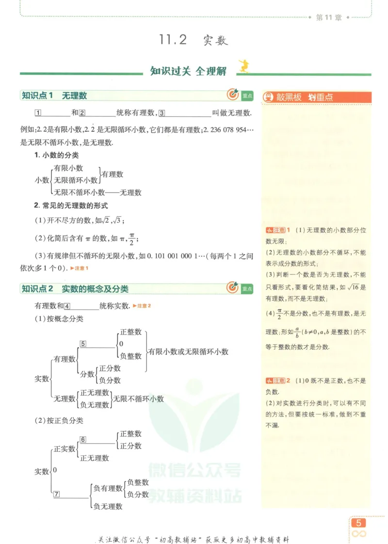 《初中必刷题八年级上册数学华师版狂K重点_2、2025初中必刷题合集_初中必刷题23+24+25上册_2023版》第9页预览