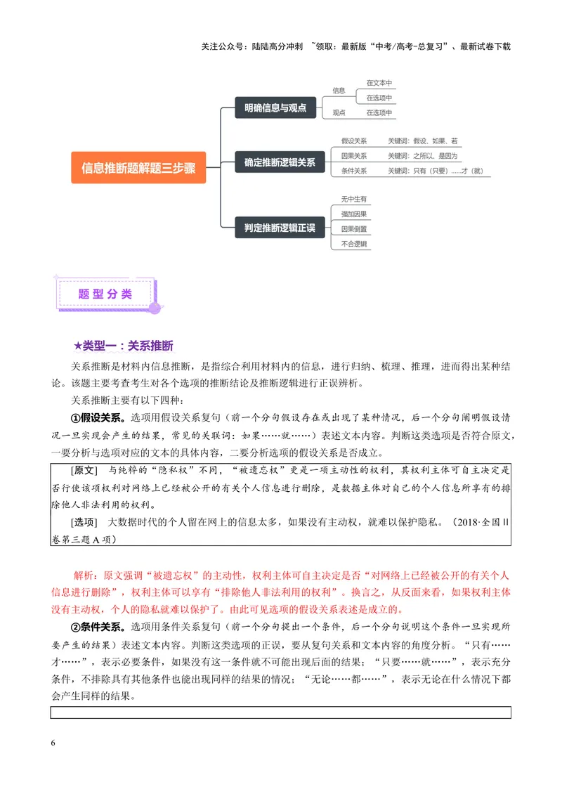 《专题01信息推断题（讲义）（学生版）_二轮复习_2025年_2025年高考语文二轮复习课件+讲义+练习（新高考通用）》第6页预览