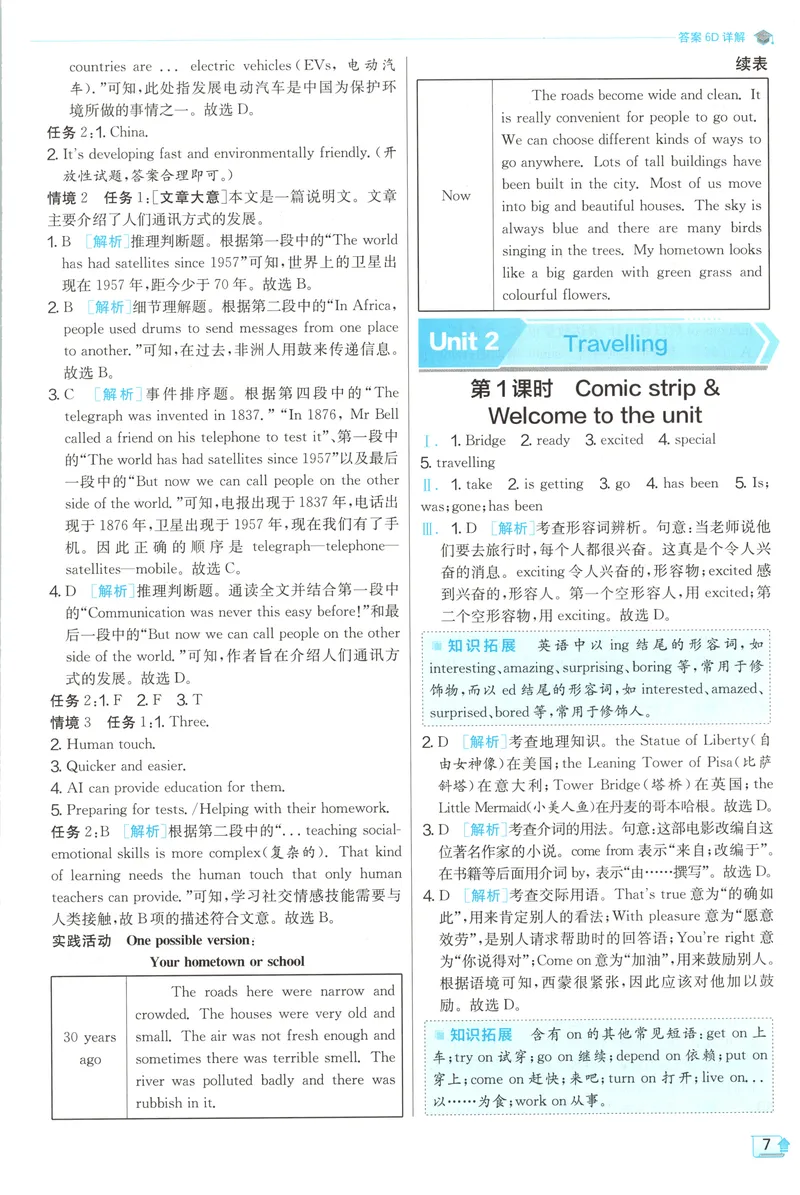 《2025《实验班提优训练》英语8下答案(译林)_初中全科目同步习题+精品试卷（7-9年级）(1)_25秋初中英语《同步习题+精品试卷》_初中英语（译林版）试卷_《实验班提优训练》》第9页预览